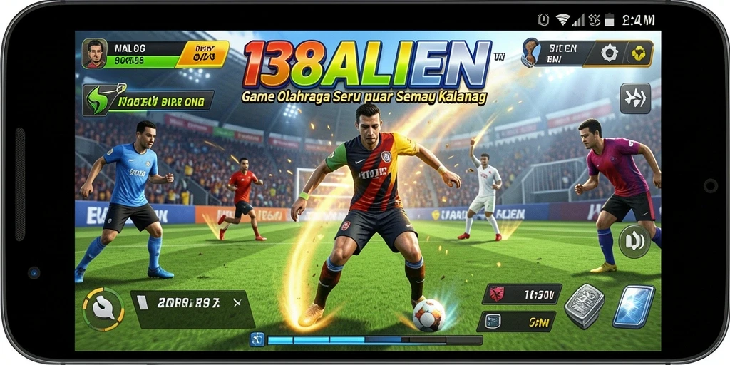 Tampilan menarik dari gameplay 138ALIEN yang penuh aksi olahraga.