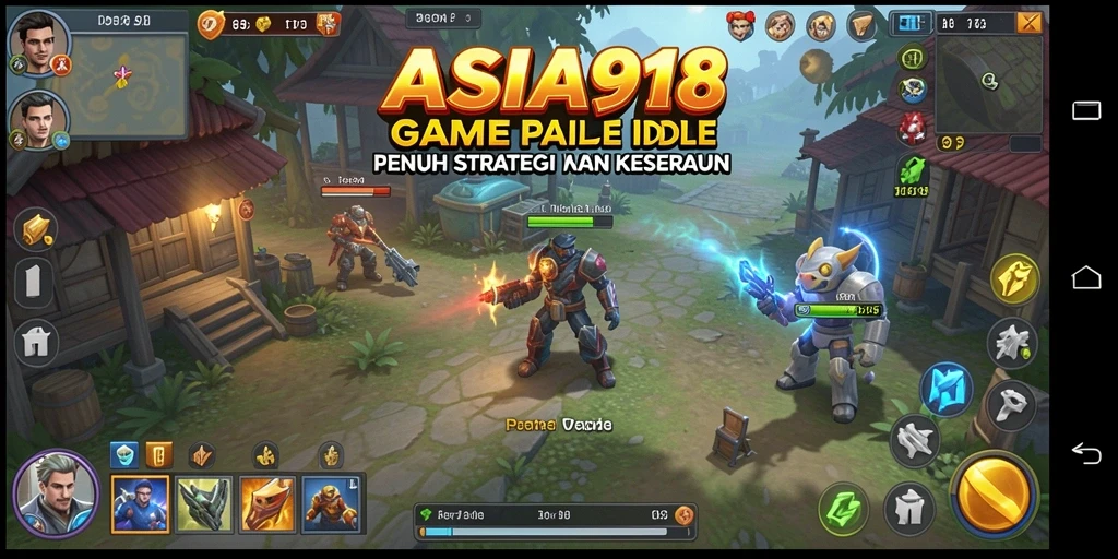 Tampilan gameplay ASIA918 yang menarik dengan elemen Idle.