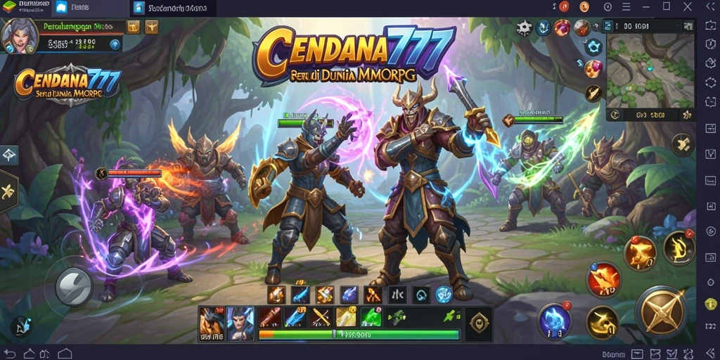 Tampilan gameplay yang mendebarkan dari CENDANA777.