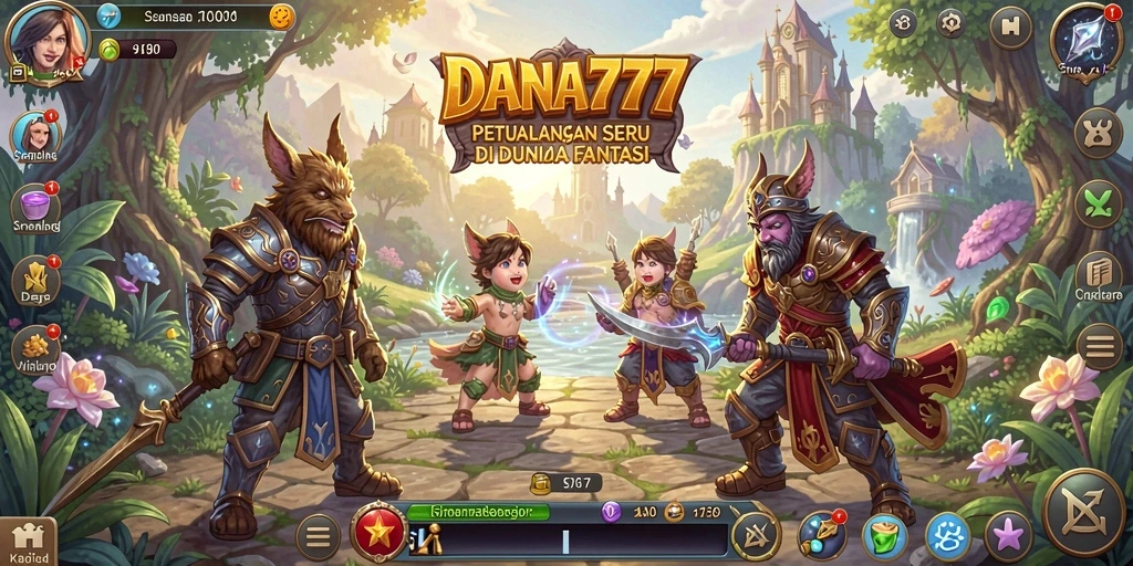 Gameplay DANA777 yang mendebarkan di dunia petualangan.