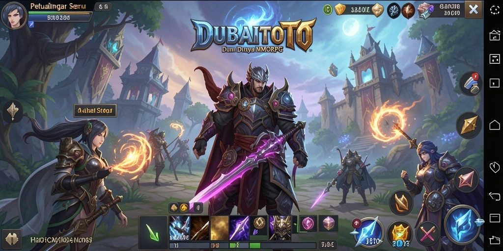 Gameplay seru di DUBAITOTO dengan pertarungan menegangkan.