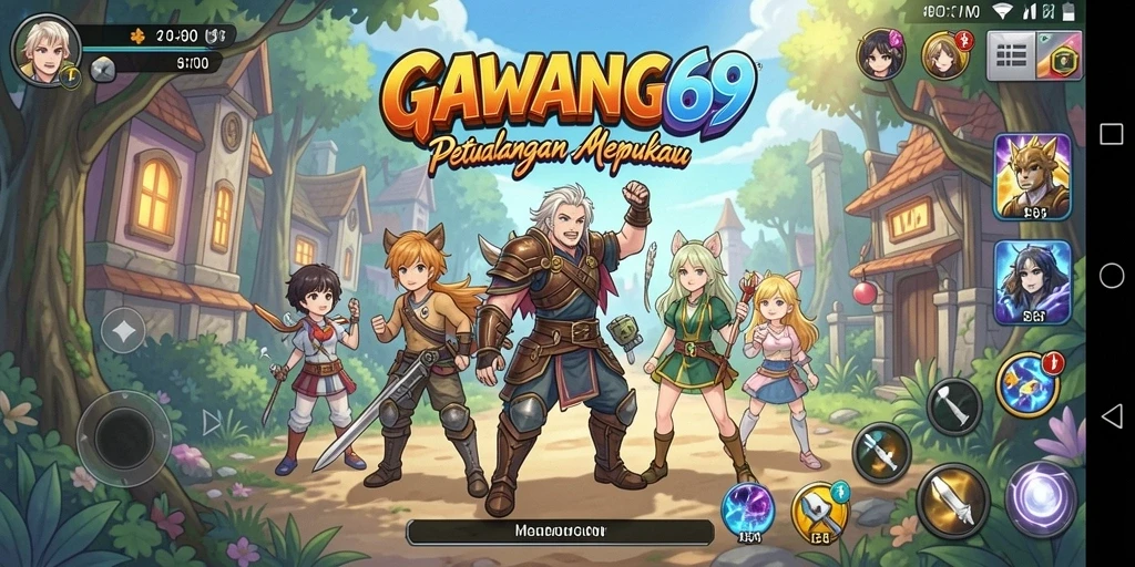 Tampilan gameplay menarik dari GAWANG69, penuh aksi dan warna.