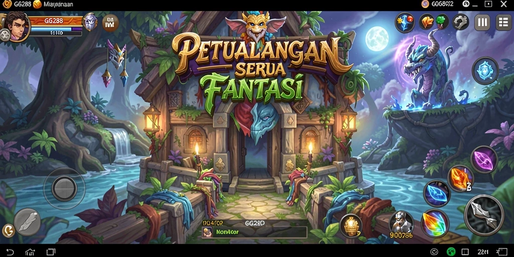 Gameplay GG288 yang menarik dengan dunia petualangan yang luas.