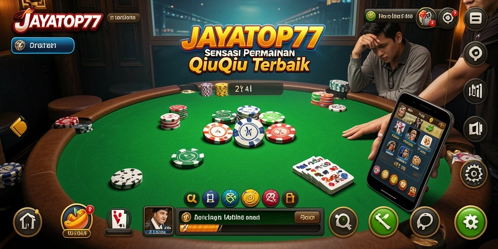 Tampilan gameplay QiuQiu dalam JAYATOP77 yang mengasyikkan.