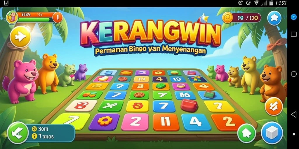 Screenshot gameplay KERANGWIN yang seru dan penuh warna.