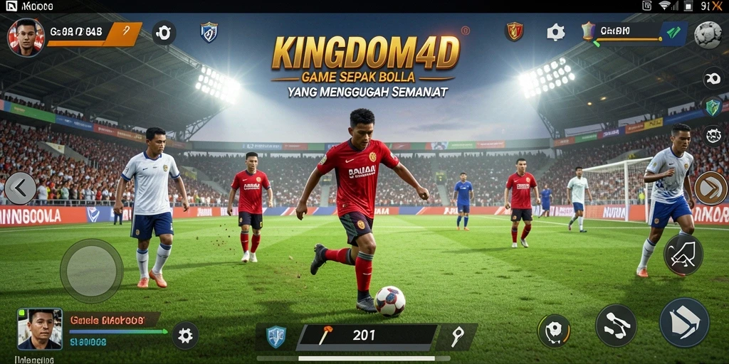 Tampilan gameplay mendalam KINGDOM4D yang seru dan kompetitif.