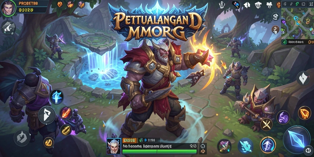 Tangkapan layar gameplay PROBET88 yang menunjukkan aksi pertempuran seru.