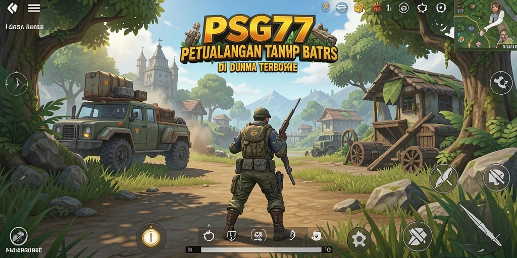 Tampilan gameplay Open World yang memukau dan mendebarkan.