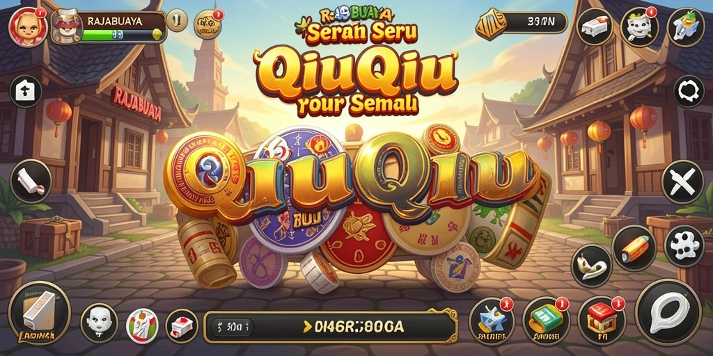 Screenshot gameplay QiuQiu RAJABUAYA yang seru.