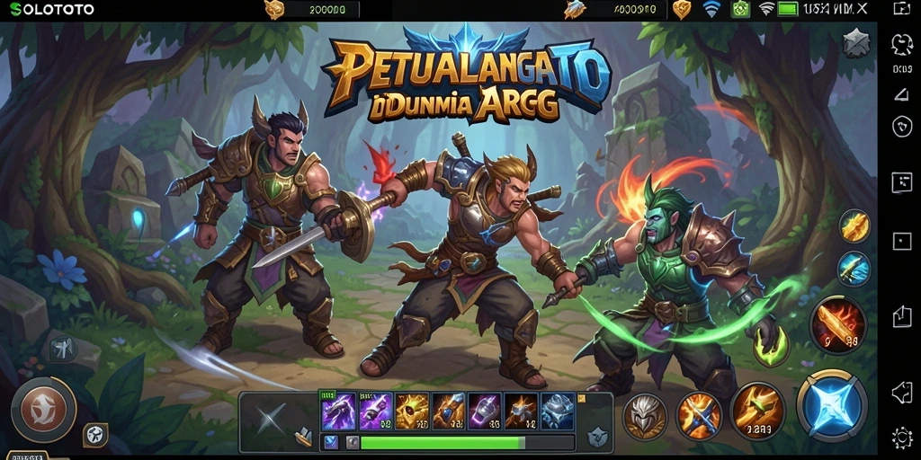 Gameplay seru dan grafis menakjubkan dalam SOLOTOTO ARPG.