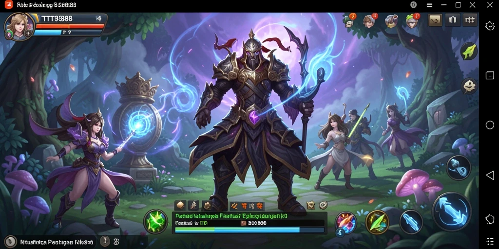Tampilan menakjubkan dari gameplay RPG di TTT888.