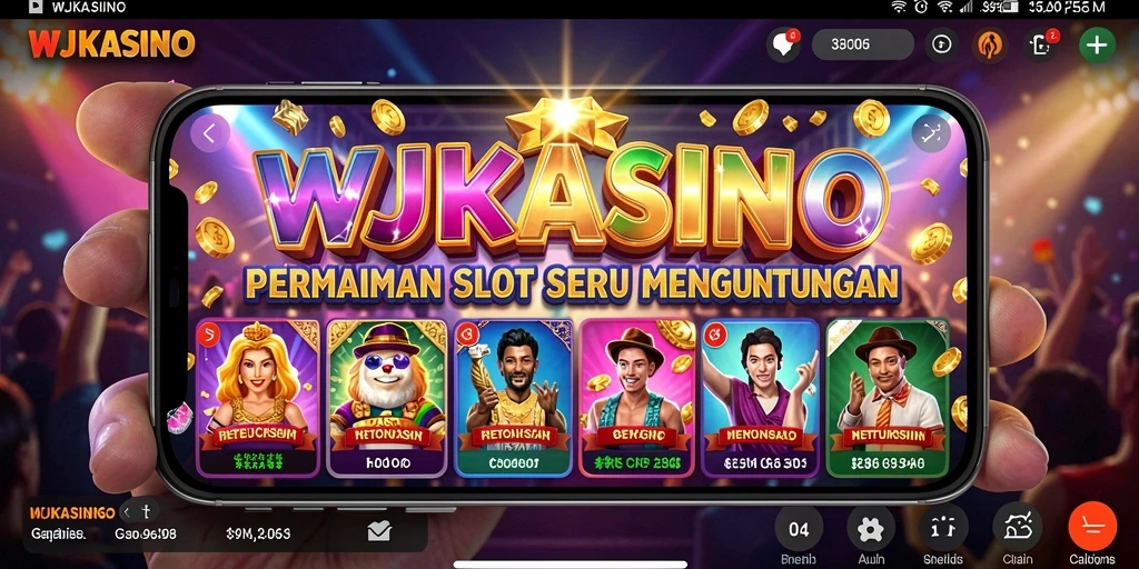 Screenshot WJKASINO menampilkan gameplay slot yang seru dan mengasyikan.